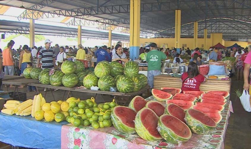 Feira do Produtor, deste domingo, será realizada na rua Jaci Paraná, no Bairro Nova Porto Velho