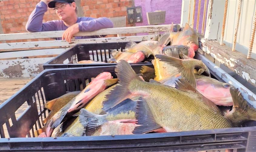 Programa Municipal de Aquisição de Alimentos distribui 300 kg de peixe no bairro Monte Cristo 2