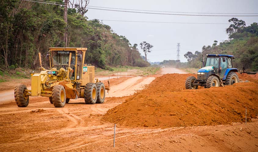 Asfaltamento da Estrada da Penal, em Porto Velho, facilitará o escoamento da produção de pequenos agricultores da região