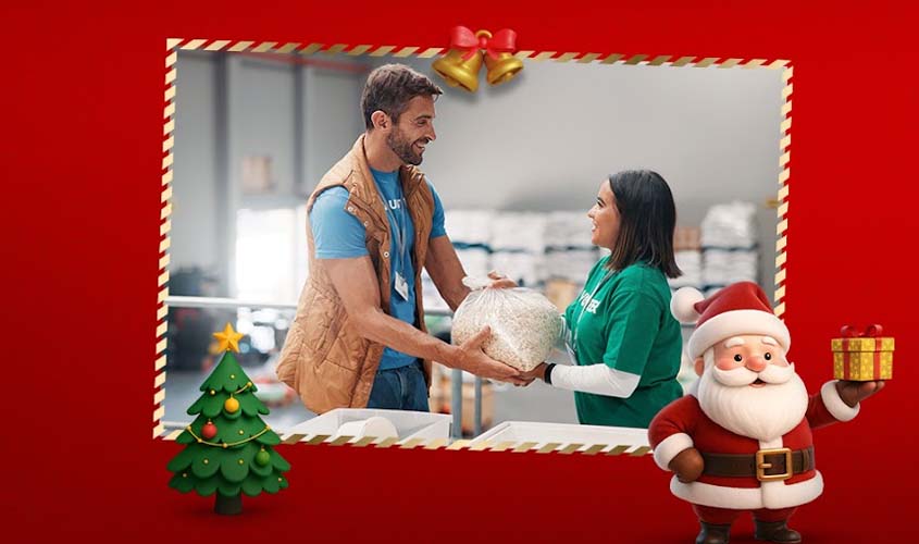 Natal Sem Fome recebe doações no Porto Velho Shopping até 31/12