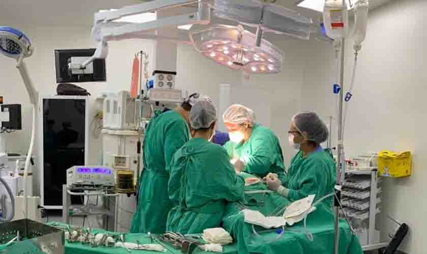 Hospital Regional de Cacoal realiza primeira cirurgia de captação de órgãos de 2022