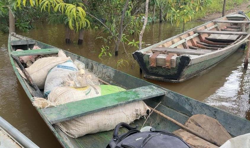 Governo de RO apreende malhadeiras no defeso