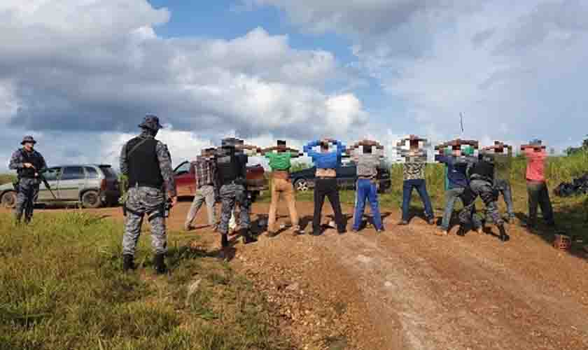 Polícia Militar realiza reforço ao patrulhamento rural em Chupinguaia