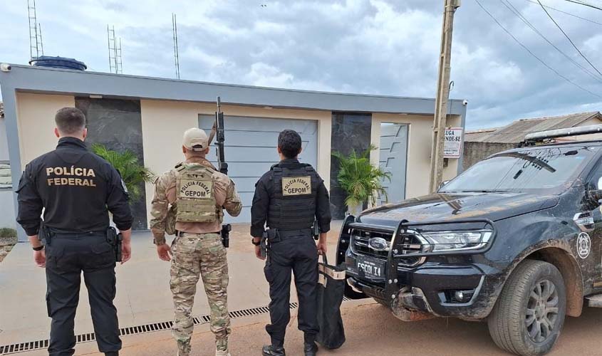PF RO realiza operação em combate ao tráfico interestadual de drogas em RO e AM