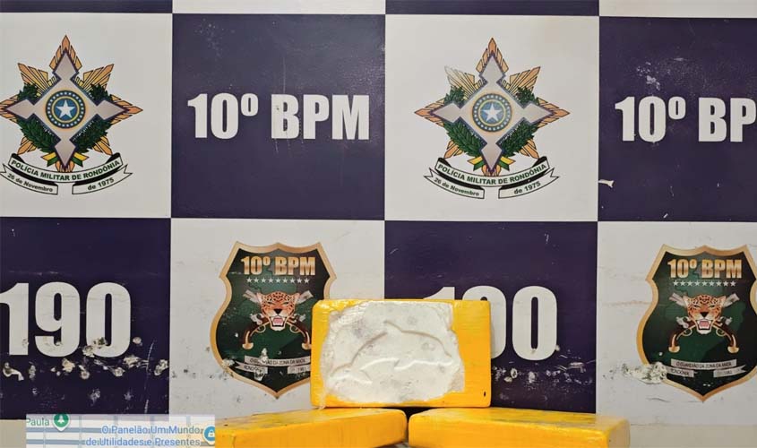 Operação apreende 5 kg de pasta base de cocaína após confronto