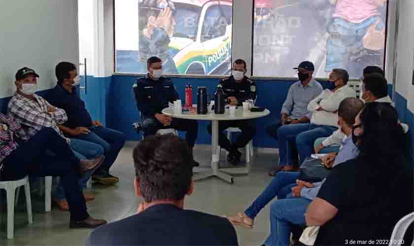 Batalhão Belmont: Reunião com representantes do munícipio de Candeias do Jamary