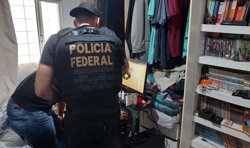 Polícia Federal prende suspeito de abuso sexual infantil 