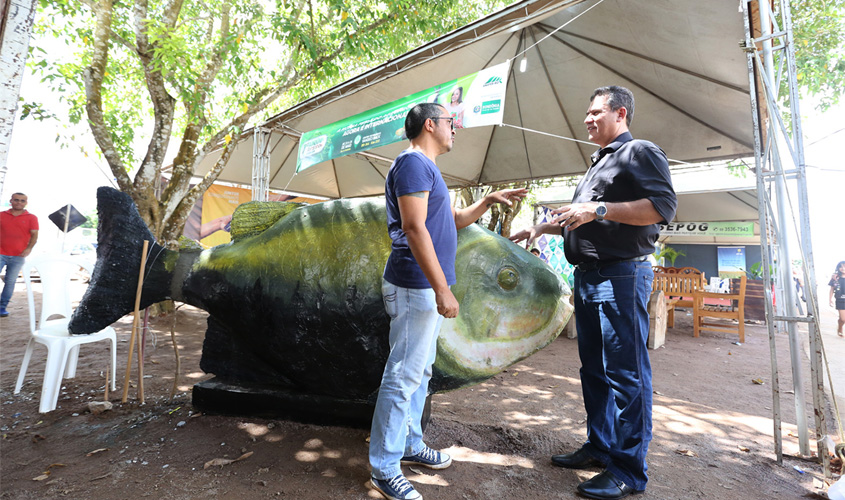 Maurão de Carvalho visita Expovale em Ariquemes e reforça importância do setor produtivo 