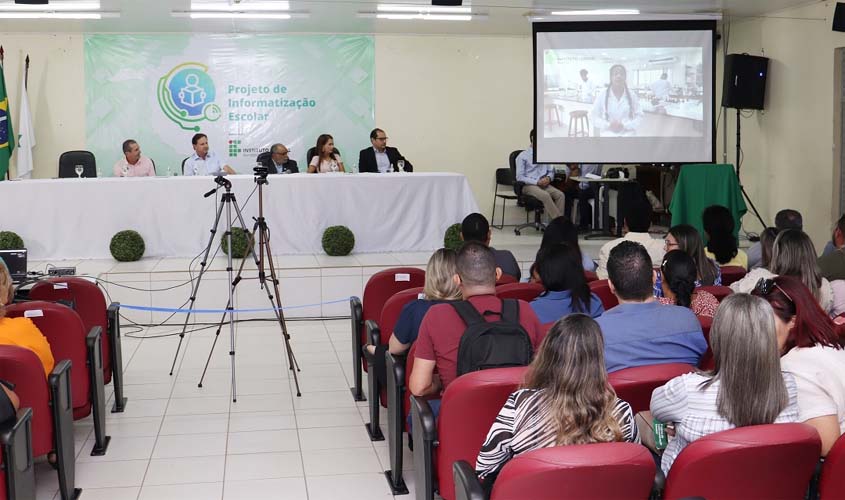 Ifro campus de Ji-Paraná lança Projeto de Informatização escolar