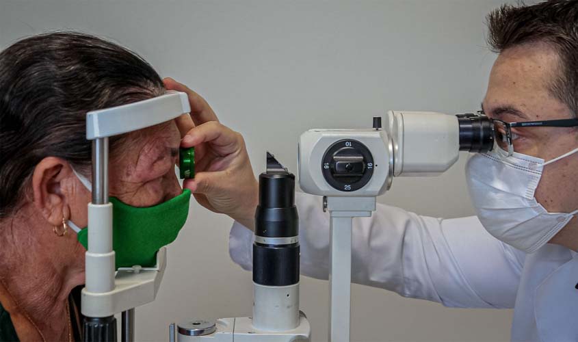 Saúde ocular, serviços disponíveis e medidas preventivas são orientadas pela Sesau no Dia do Oftalmologista