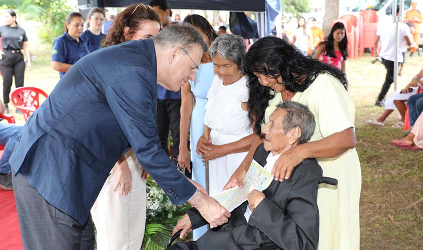 Casamentos comunitários fortalecem cidadania indígena em Rondônia
