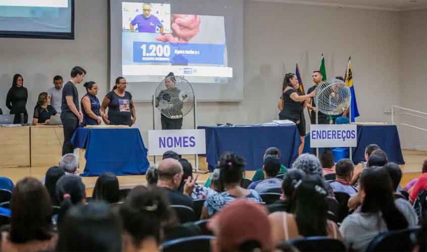 Sorteio de endereços traz transformação de vida e o sonho da casa própria para mais de 300 famílias em Porto Velho
