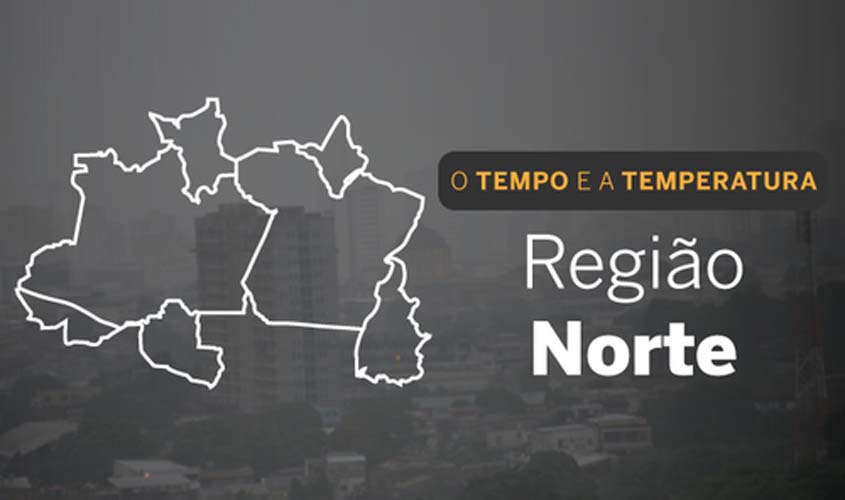 Chuva segue se espalhando pela região Norte, nesta quarta-feira (7)