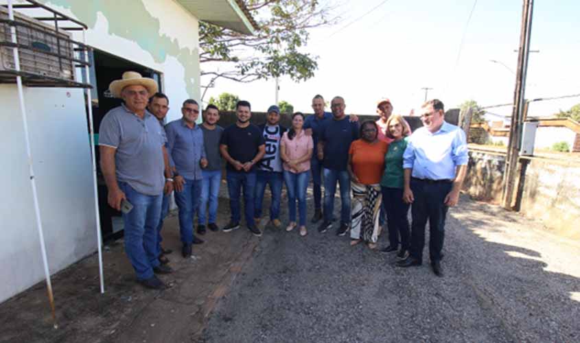 Município de Castanheiras recebe a visita do Deputado Marcelo Cruz
