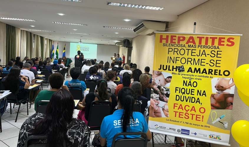 Workshop de Hepatites Virais reúne profissionais da saúde municipal e estadual