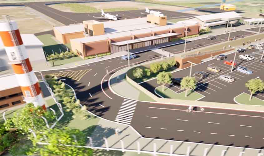 Infraestrutura aeroportuária do estado é reforçada com projeto de licitação para novo terminal de passageiros