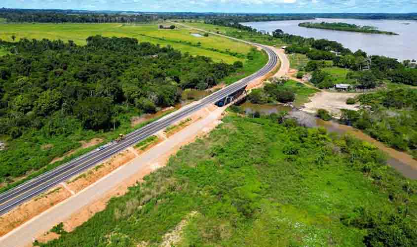 DNIT libera duas pontes na BR-425/RO