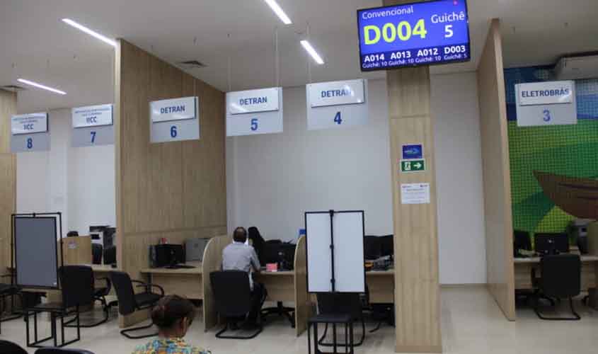 Atendimentos do Detran-RO no Tudo Aqui no shopping são encerrados