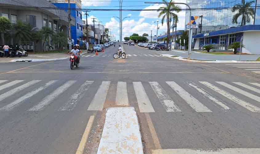 Governo de RO investe mais de R$ 3,3 milhões para sinalização de trânsito em Jaru