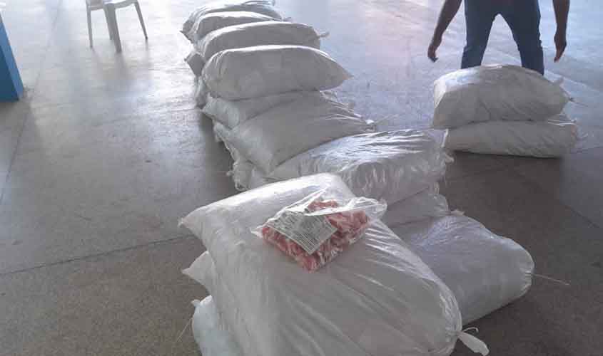 Prefeitura e Semasf ampliam apoio às instituições sociais com entrega de 1.382 kg de peixe