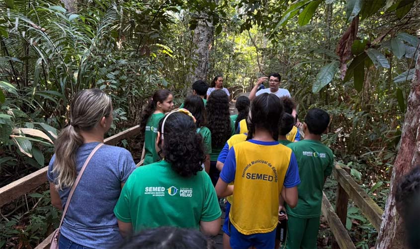 Parque Natural promove educação ambiental para alunos