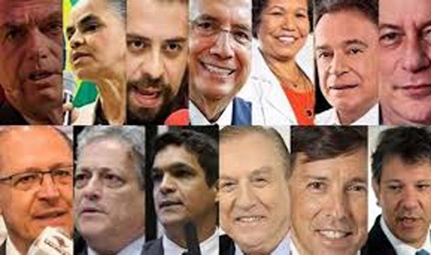 Saiba quem são os 13 candidatos a presidente da República