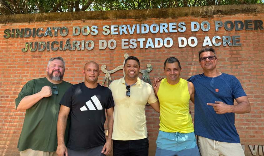 SINJUR visita Guajará-Mirim e Rio Branco em defesa de servidores