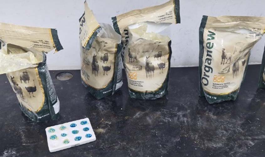 PF combate tráfico interestadual de cocaína via postal em RO