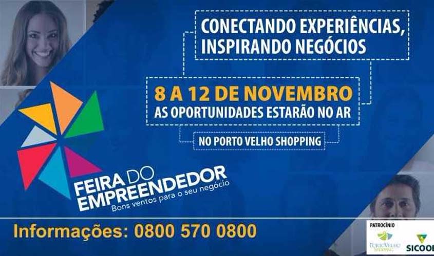 Começa amanhã a feira do empreendedor