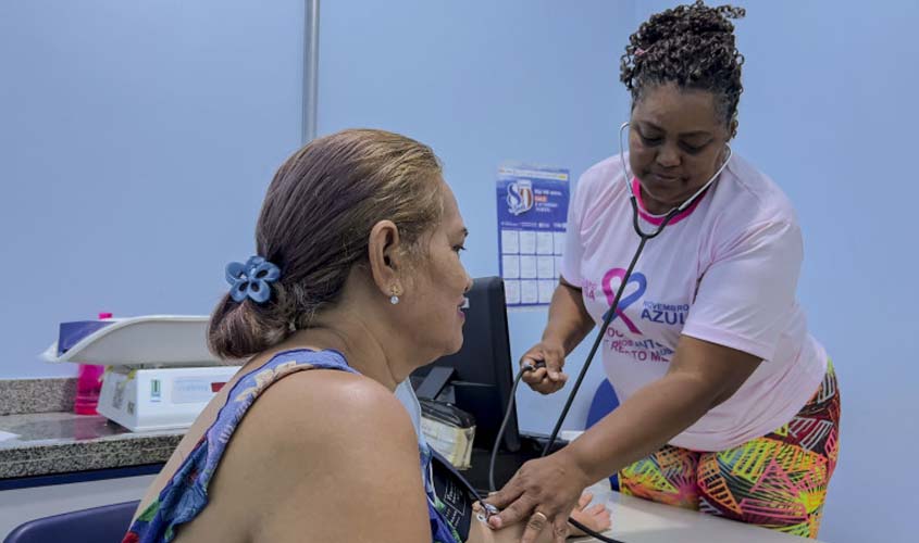 Ações de prevenção contra o câncer de mama e colo do útero foram intensificadas durante a campanha Outubro Rosa