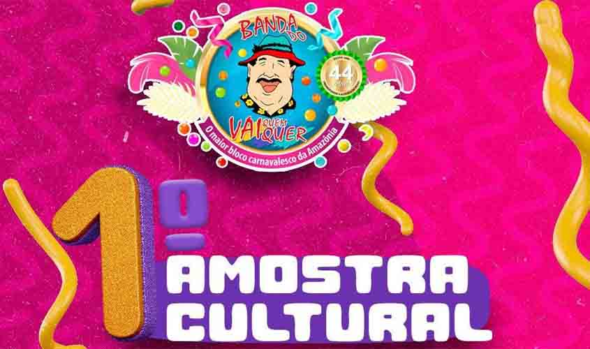 Associação Banda do Vai Quem Quer realiza 1ª Mostra Cultural neste final de semana (sábado 09/11 e domingo 10/11),  na Praça Aluízio Ferreira   