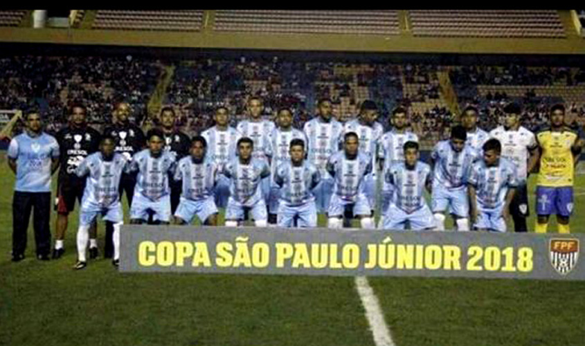 Mais uma vez representante rondoniense na Copa São Paulo de Futebol Junior cai na primeira fase 