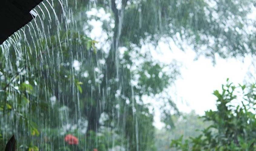 Alerta de chuvas intensas em quase 50 municípios de Rondônia