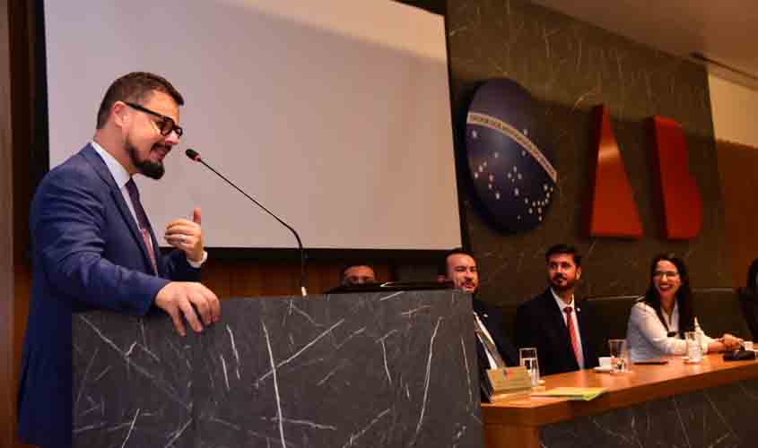 Márcio Nogueira apresenta os pilares que guiarão seu segundo mandato na presidência da OAB Rondônia