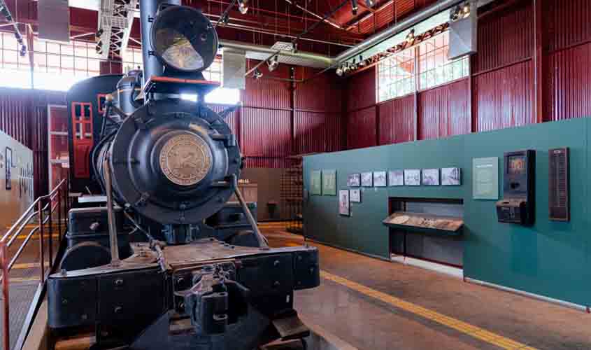 Gratuidade no Museu da Estrada de Ferro Madeira-Mamoré celebra história e cultura de Porto Velho