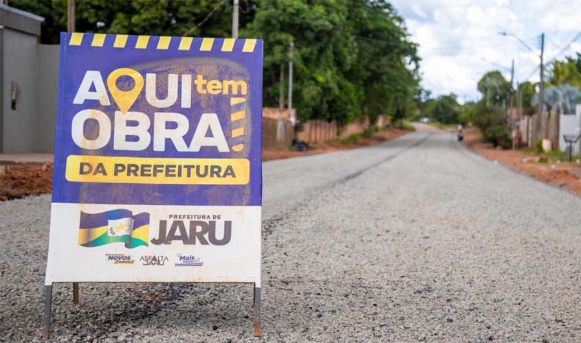 Prefeitura conclui pavimentação asfáltica na Rua Rio Grande do Sul no setor 03