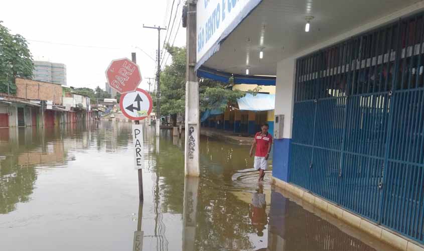 Semusa alerta sobre o risco de doenças aos moradores das áreas alagadas