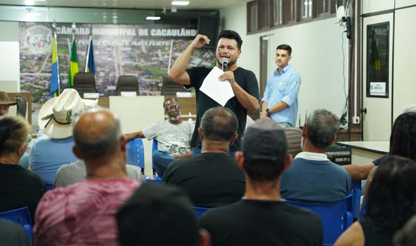 Deputado Marcelo Cruz assegura 40 toneladas de calcário para produtores rurais de Cacaulândia