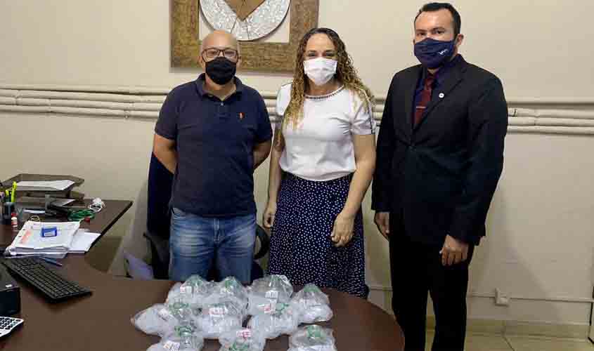 Máscaras para tratamento terapêutico da Covid-19 são distribuídas pela OAB aos municípios do interior de Rondônia