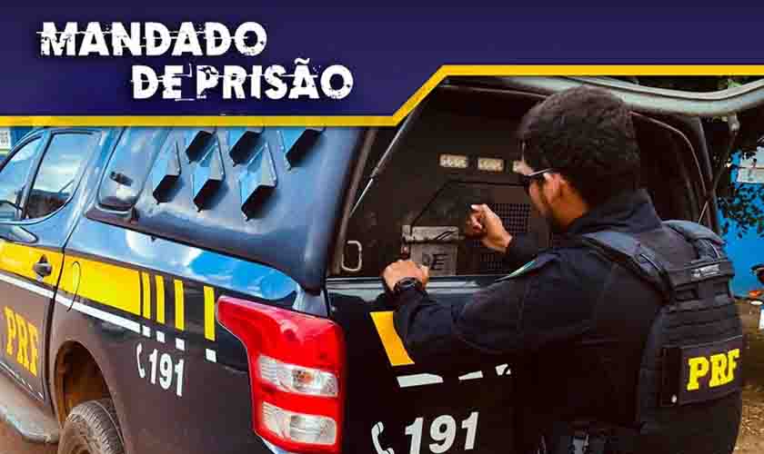Em Rondônia, PRF cumpre sete mandados de prisão
