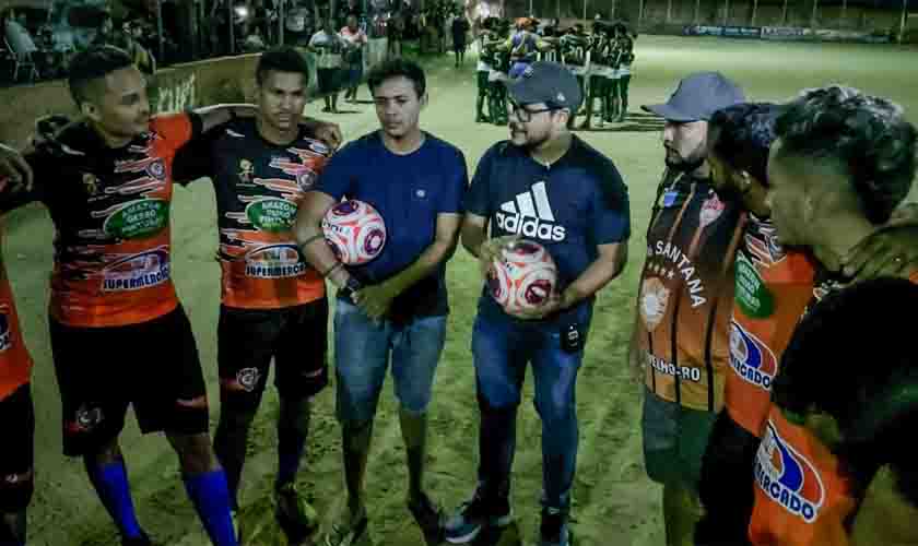 Deputado Marcelo Cruz prestigia jogo do Campeonato Amadorzão em Porto Velho