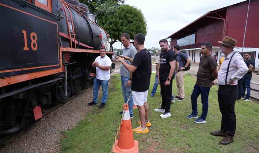 Prefeitura inicia estudos técnicos para a restauração e reativação da Locomotiva 18