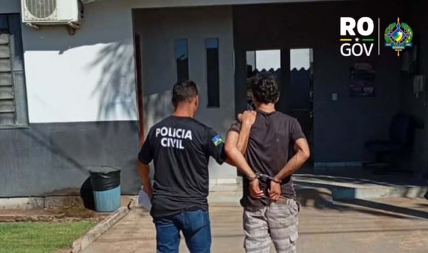Polícia Civil prende homem por violência doméstica e patrimonial