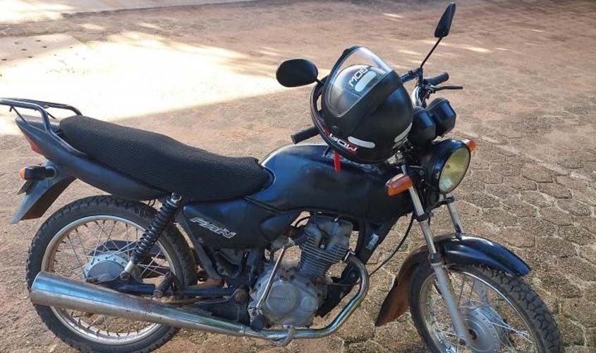 PMRO captura suspeitos após roubo de motocicleta
