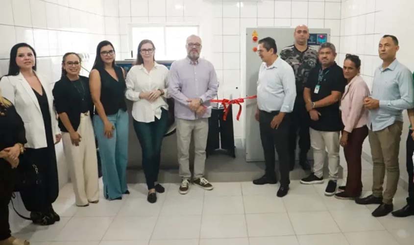Lavanderia amplia trabalho no sistema prisional em Porto Velho