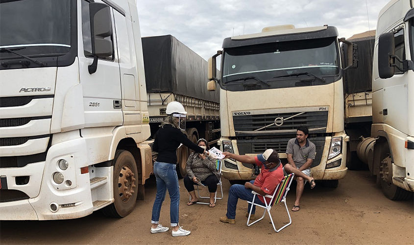 Máscaras de Proteção são entregues no Porto de Porto Velho