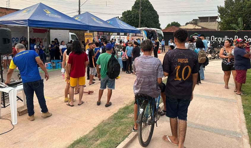 Lazer, dança e diversão para festa do Dia das Mães em PVH