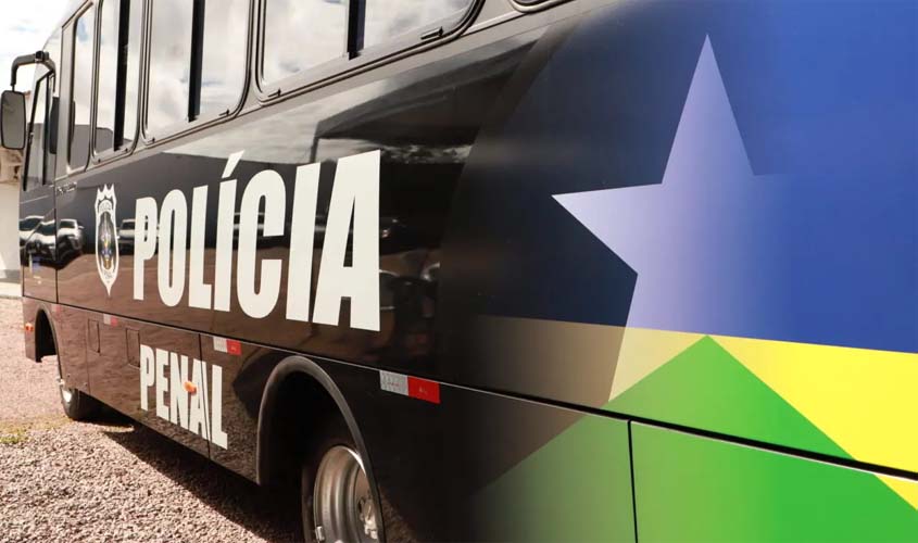 Governo de RO reforça Polícia Penal com micro-ônibus em Porto Velho