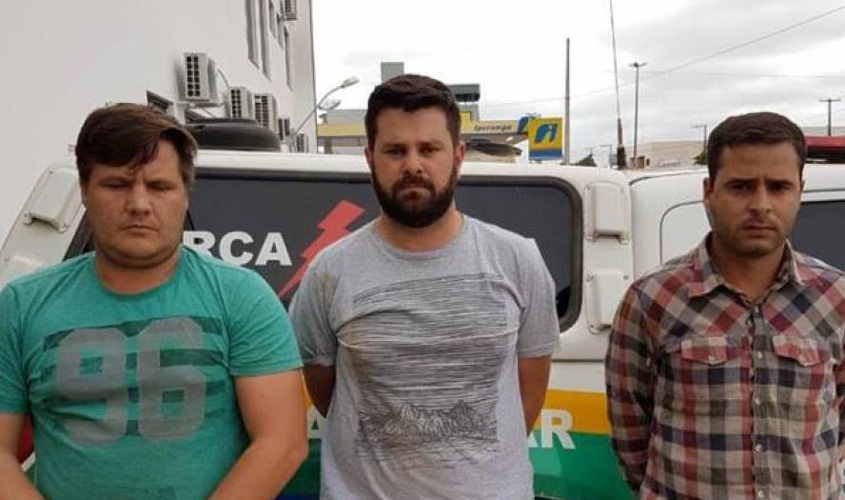 Dois dos presos no “caso do combustível” em Vilhena são filhos de empresários de Cerejeiras