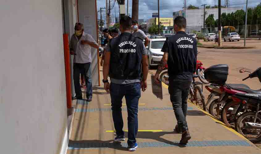 'Operação Corona' autua comércios por descumprimento do Decreto de Calamidade Pública em Rondônia